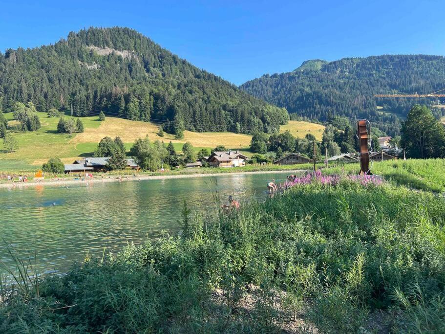 Praz Sur Arly - Proche Des Pistes Et De Megeve Apartman Kültér fotó